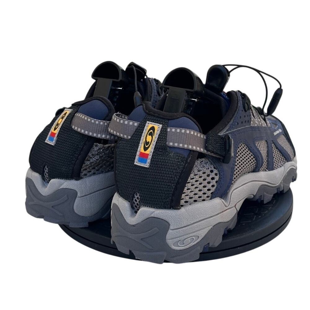 Mens Salomon Techamphibian Mesh Casual Running Trail Hiking Shoes SZ 11.5 Gray - Picture 4 of 6